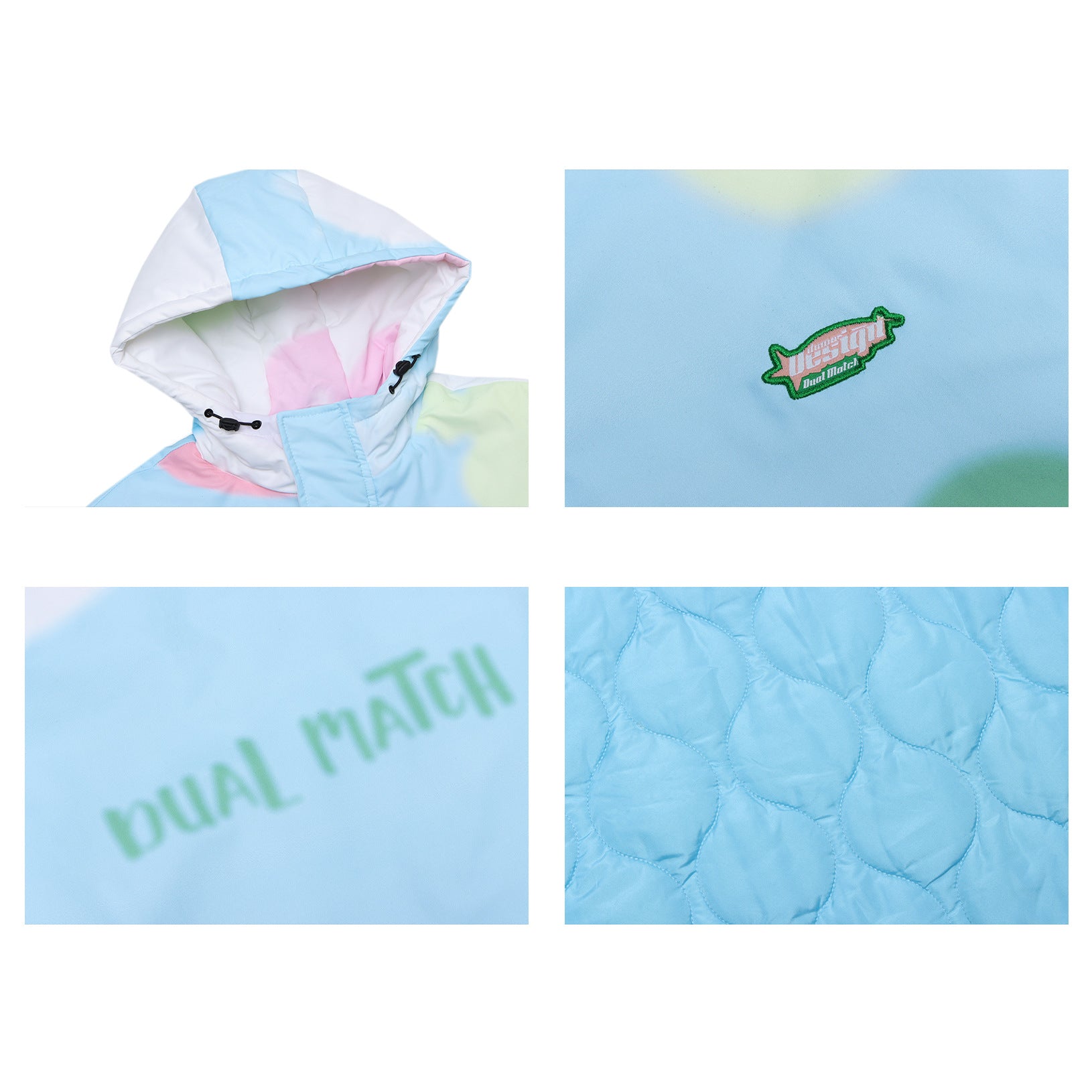 American Street Fashion Brand Bread Coat Design Theme