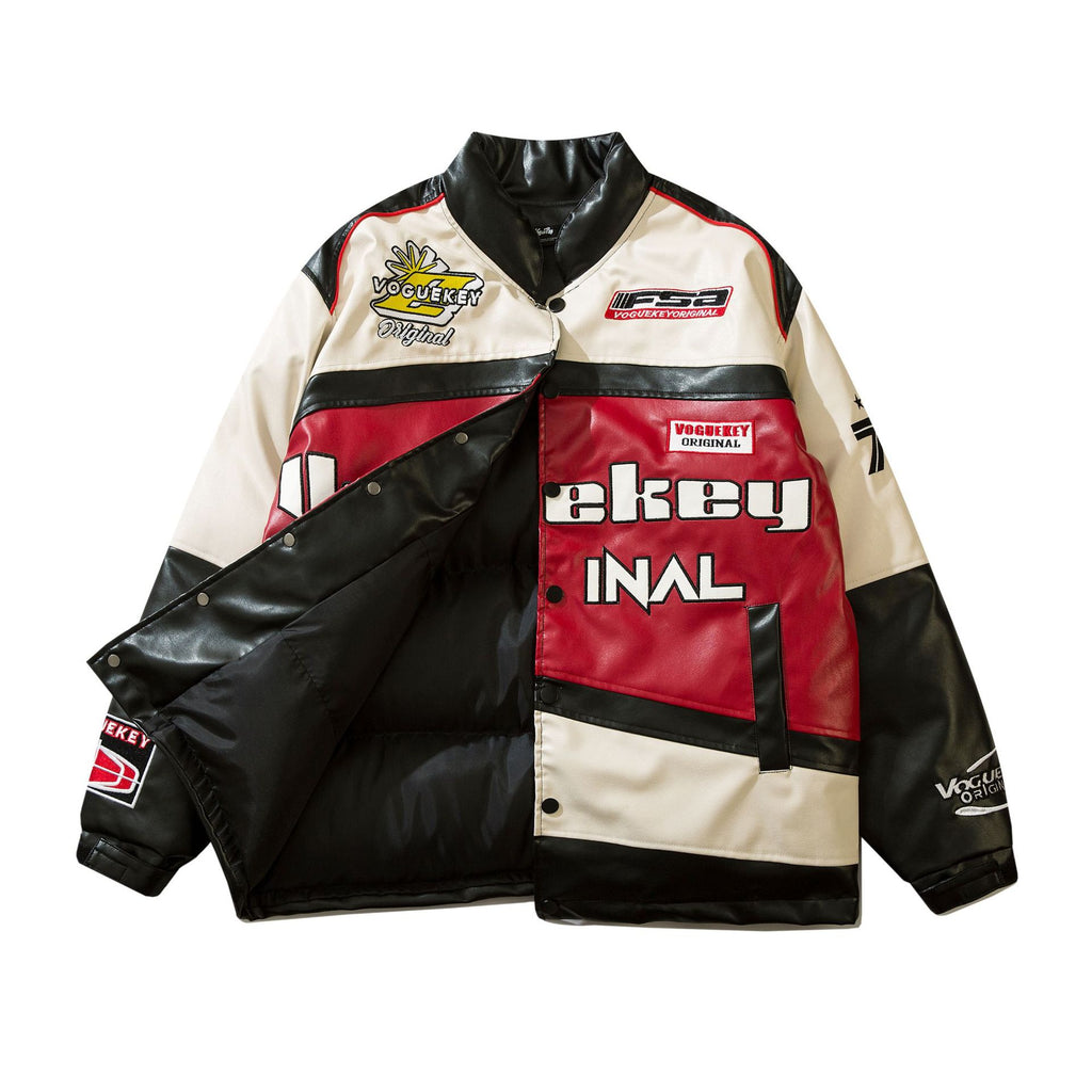 Creative Embroidery Men And Women Thick Cotton-padded Jacket