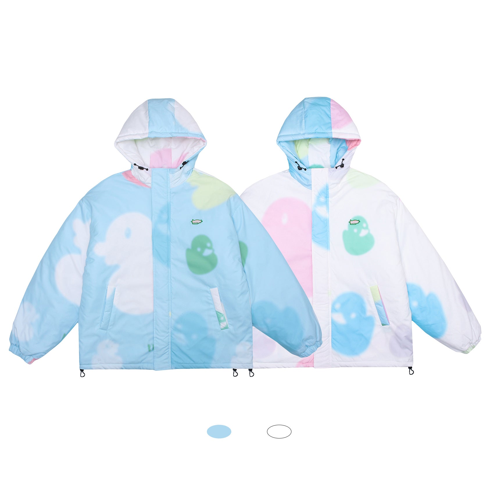 American Street Fashion Brand Bread Coat Design Theme