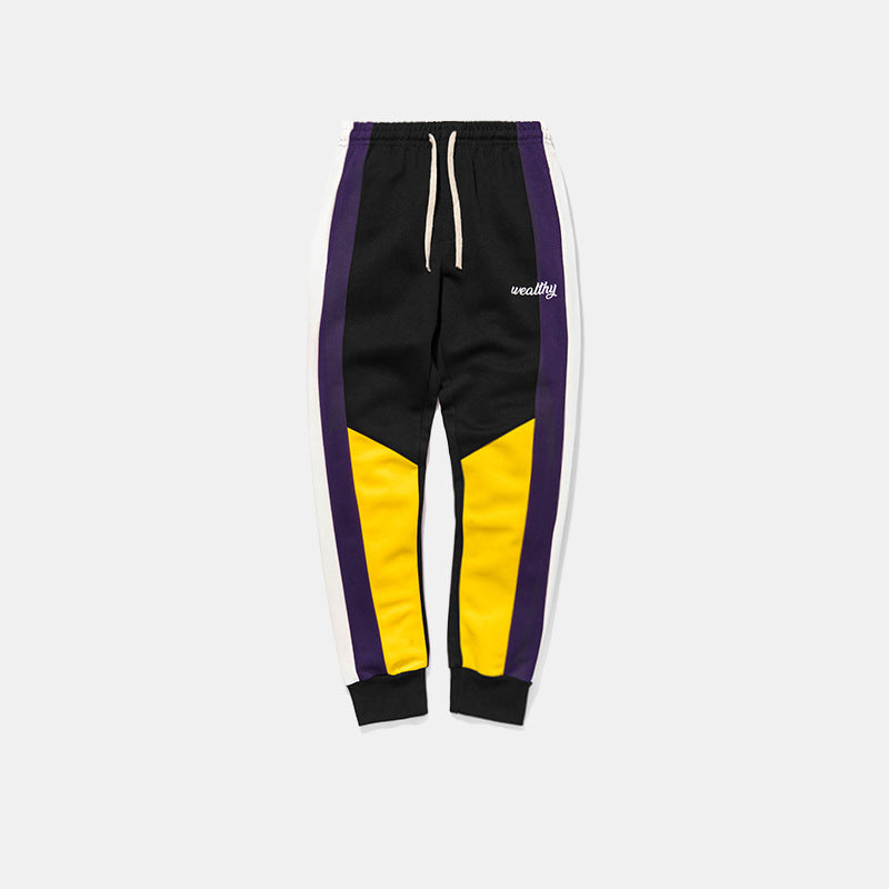Retro track pants casual pants