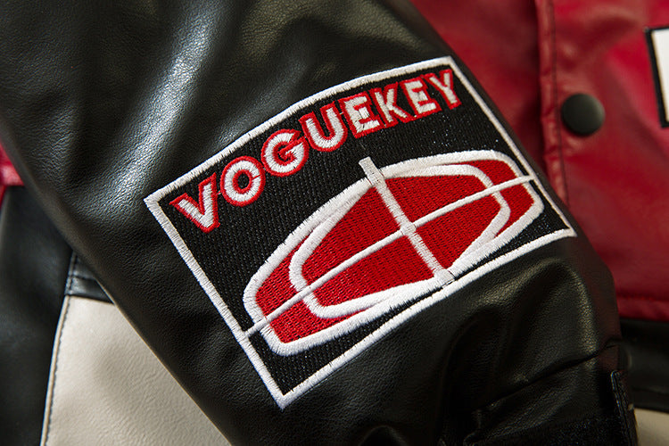 Creative Embroidery Men And Women Thick Cotton-padded Jacket