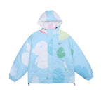 American Street Fashion Brand Bread Coat Design Theme