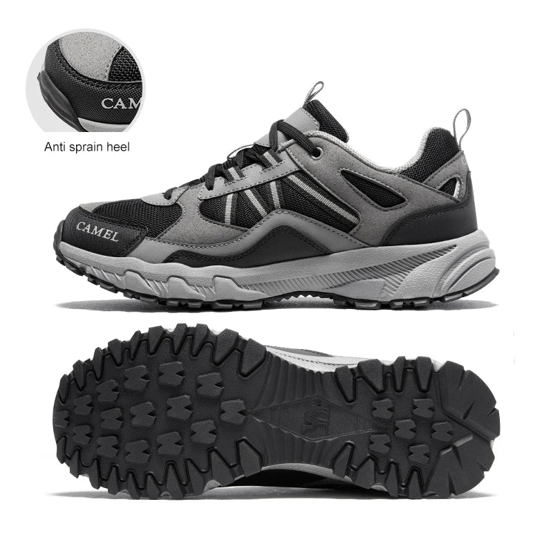 GOLDEN CAMEL Outdoor Hiking Shoes Male Sneakers Non-slip Wear-resistant Trekking Running Sports Shoes for Men 2023 Summer New