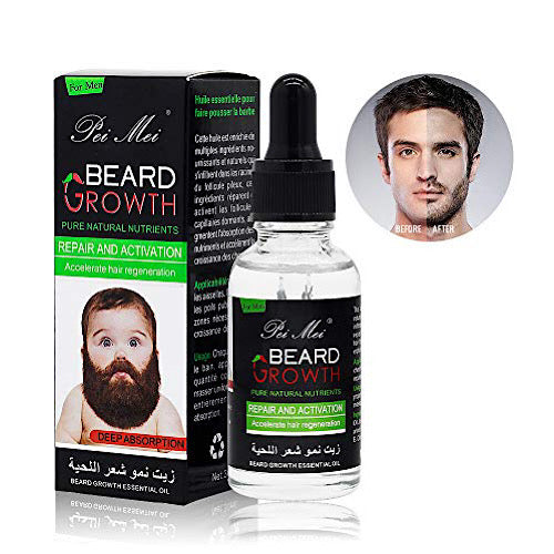 Óleo para crescimento da barba