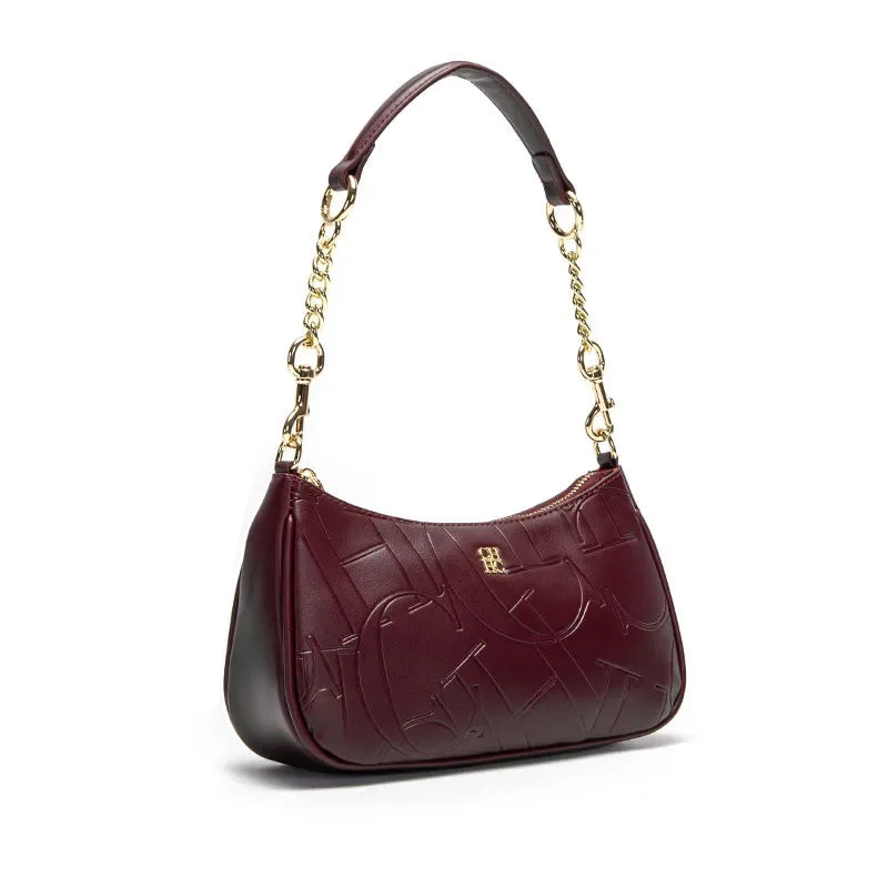 CH Ladies Handbag Business Luxury Brand Fashion Classic Retro Design Ladies New Printed Pattern High Quality Ladies Armpit Bag