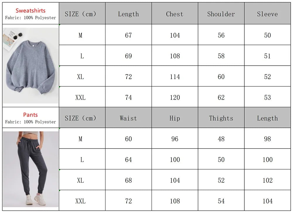 Califirnia Letter 1991 Print Women Soft Sweatshirt Set Street O-Neck Tracksuit Autumn All-Match Clothes Casual Fleece Sweatpant