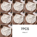 7PCS Woman High Waist Briefs Breathable Underwear Women Large Size Lingerie Pure Cotton Sexy Underware Triangular Panties Female