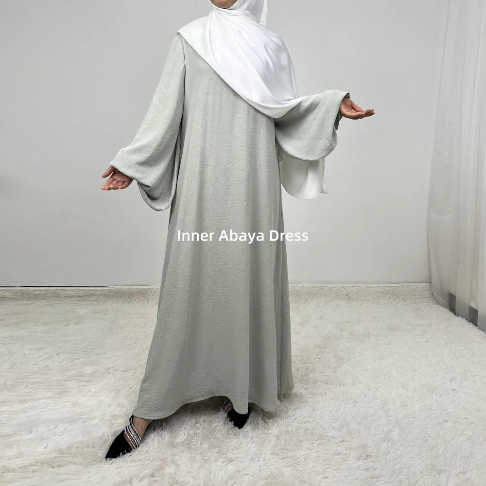 Jilbabs Muslim Women Prayer Abaya Set, Abaya Dress+Long Khimar+Niqab Veil, Dubai Turkish Ramadan Eid Hijabi Islamic Clothing