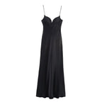 2025 Summer New Products Women's Temperament Sexy Satin Textured Dress Fashion Sexy Suspender Dress