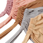 Modal Muslim Turban Hat Inner Hijab Caps Islamic Underscarf Bonnet India Hat Female Headwrap Turbante Mujer Hijab Cap With Rope