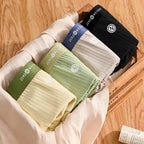 4PCS/Lot Boxer Shorts Mens Panties Cotton Men's Underwear Breathable Man U Convex Lingerie Comfortable Striped Men Boxers