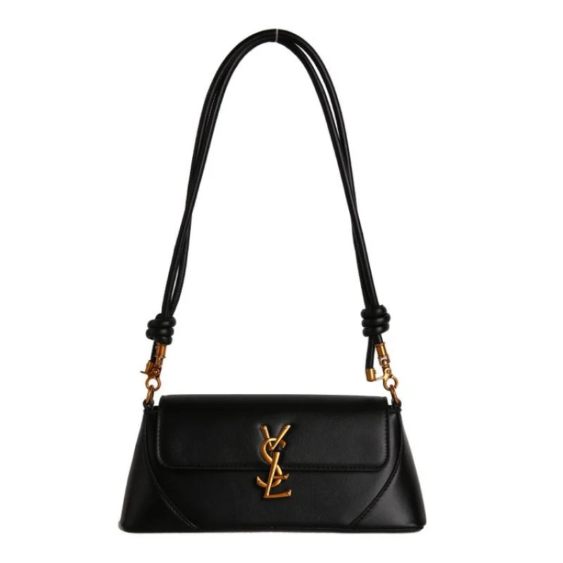 Elegant Crossbody Bag For Women Leather Handbag With Shoulder Strap Classic Design Famous Brand Ladies Accessory