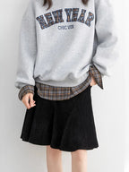 CHIC VEN Fashion Women Skirts Solid High Waisted A-line Hip Hugging Fish Tail Office Ladies Slim Half Skirt Autumn Winter 2025