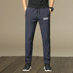 Men's Casual Pants, Men's Trousers, Men's Sports Pants, Thin Jogging Pants, Fashionable Print, Suitable for Daily and Casual Wear, Lightweight, Ideal for Gifting during Festivals