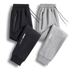 Autumn Winter Outdoor High-quality Casual Sports Pants with Thick Velvet Fashionable Loose Breathable Versatile Men's Warm Pants