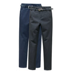 Black Dress Pants for Women, Spring and Autumn Style, Slim Fit, Straight-Leg Formal Work Pants, Ol Professional Attire, Pencil Pants, Dark Blue Narrow-Leg Women's Casual Pants, Sizes S to XXL