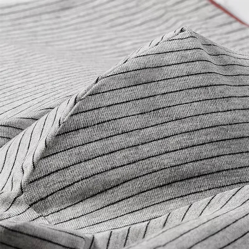 4Pcs Men's Cotton Boxer Shorts High Elastic Male Boxer Underwear Head Underpants Youth Middle-Aged Men's Boxer