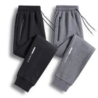 Autumn Winter Outdoor High-quality Casual Sports Pants with Thick Velvet Fashionable Loose Breathable Versatile Men's Warm Pants