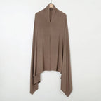 Instant Hijab Scarf for Women Muslim Easy To Wear Jersey Head Scarf Wrap Thin Breathable Soft Sunscreen Pullover Head Wrap