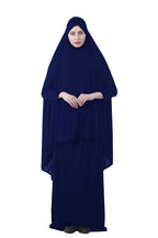 Eid Formal Muslim Prayer Garment Sets Women Hijab Dress Abaya Islamic Clothing Dubai Turkey Namaz Long Khimar Jurken Abayas 2025