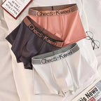 3Pcs Men's Boxer Shorts Cotton Underwear Solid Underpants Sexy Panties Male Breathbale Lingerie Plus Size L-6XL Wholesale Lots