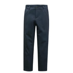 Eadodo Dark Blue Women's Dress Pants, Spring and Autumn Ol Business Attire Suit Pants, Dark Blue Work Pants, Slim Straight Pants, Drapey Wrinkle-Resistant Polyester Fabric Women's Casual Long Pants