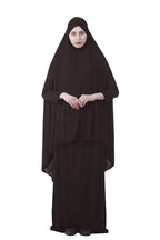 Eid Formal Muslim Prayer Garment Sets Women Hijab Dress Abaya Islamic Clothing Dubai Turkey Namaz Long Khimar Jurken Abayas 2025