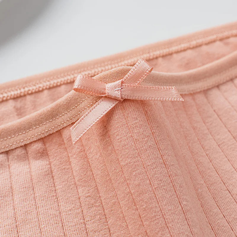 6Pcs/Set Women's Cotton Panties Sexy Soft Underpants Breathable Briefs Sexy Lingerie Stretch Underwear Female Underpants M-XL