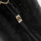 CHCH Women's Tote Bag New Steel Embossed Handheld Bun Mother Shopping Bag