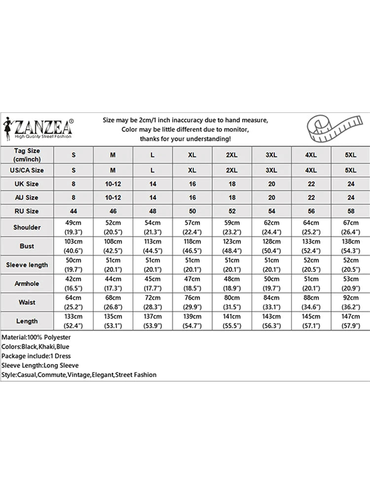 2025 ZANZEA Elegant Women Autumn Long Sleeve Solid Pleated Sundress Muslim Hijab Dresses Turkey Abaya Party Vestidos Robe Femme