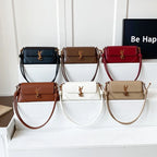 Elegant Crossbody Bag For Women Leather Handbag With Shoulder Strap Classic Design Famous Brand Ladies Accessory