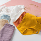 6Pcs/Set Women's Cotton Panties Sexy Soft Underpants Breathable Briefs Sexy Lingerie Stretch Underwear Female Underpants M-XL