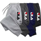 Autumn Winter Men's Joggers Drawstring Casual Pants Fleece Sweatpants Workout Running Gym Fitness Sports Trousers WK007
