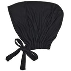 Modal Muslim Turban Hat Inner Hijab Caps Islamic Underscarf Bonnet India Hat Female Headwrap Turbante Mujer Hijab Cap With Rope