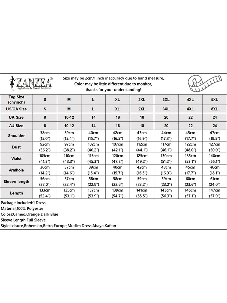 2025 ZANZEA Autumn Elegant Dresses Women O Neck Long Sleeve Sundress Muslim Dubai Abaya Robe Femme Solid Pleated Maxi Vestidos