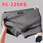 Plus Size Boxer Shorts for Men Underwear 6xl 7xl 8xl Breathable Male Underpants 95-220kg Homme Boxershorts Soft Panties Clothes