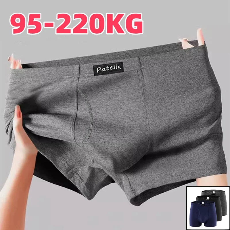 Plus Size Boxer Shorts for Men Underwear 6xl 7xl 8xl Breathable Male Underpants 95-220kg Homme Boxershorts Soft Panties Clothes
