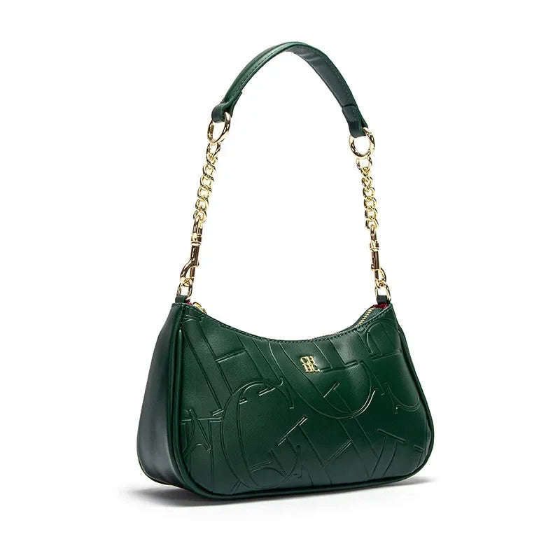 CH Ladies Handbag Business Luxury Brand Fashion Classic Retro Design Ladies New Printed Pattern High Quality Ladies Armpit Bag