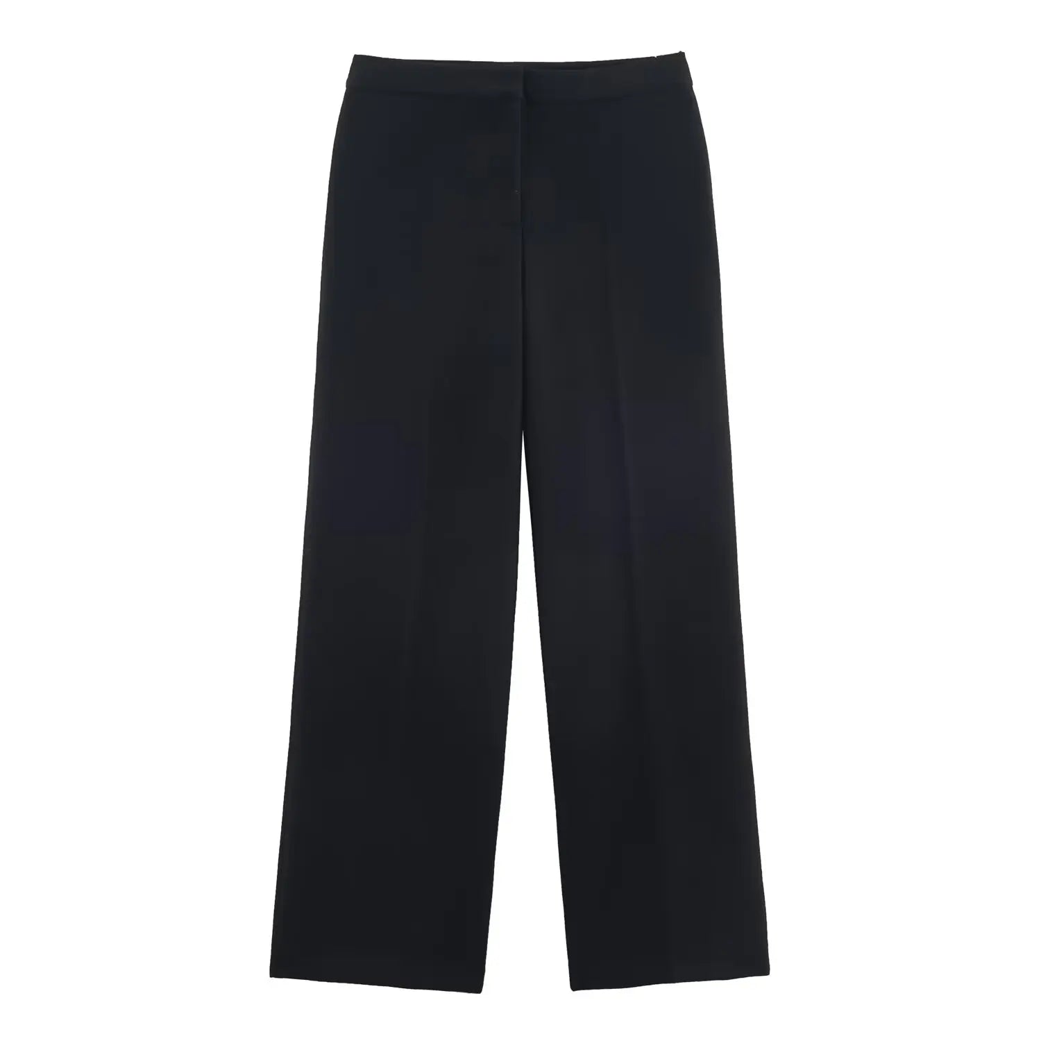 BSAY pants set 2pc suit women's clothing autumn new black Buckle embellished Blazer jackets high-waisted Straight trousers