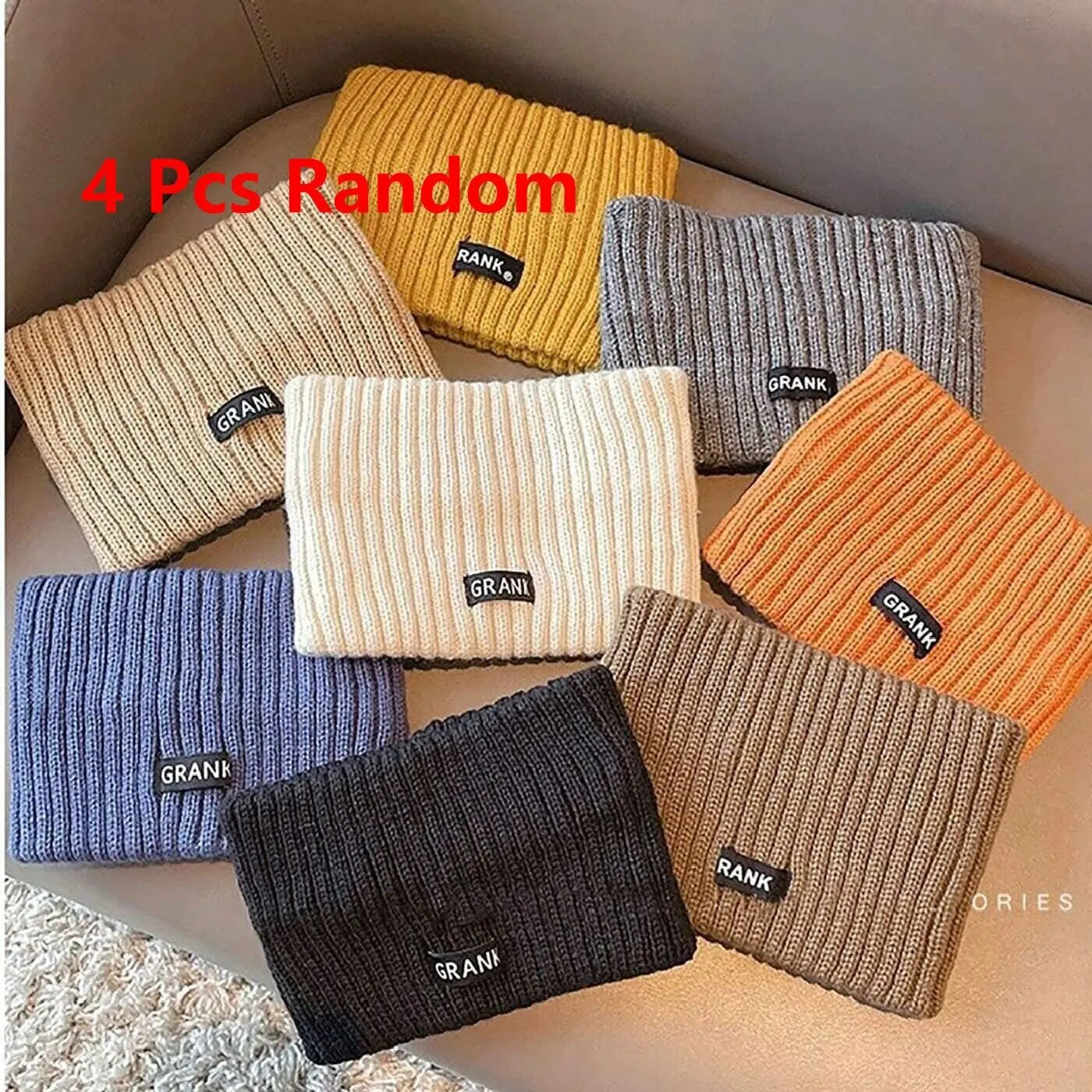 Women Winter Wide Headband Solid Color Knitted Warm Headwrap Female Punk Elastic Headwear Sports Hair Bands Accessories