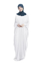 Ramadan Muslim Hijab Dress Abaya Dubai Prayer Garment One Piece Robe Islam Dresses for Women Solid Long Khimar Gown Turkey
