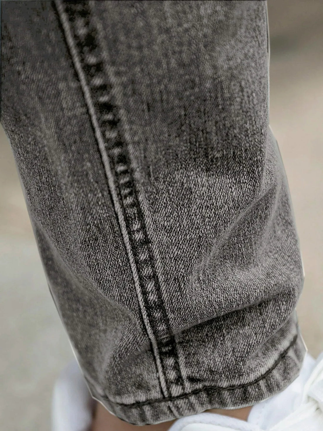 Men's Four-Season Snowflake Washed Fashion Jeans - Jabo's Shop