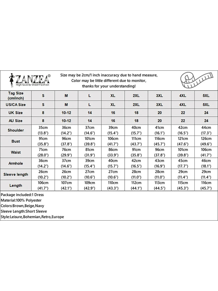 ZANZEA Elegant OL A-line Midi Dresses Women's Fashion High Waist Lapel Neck Pleated Robes Femme Short Puff Sleeve Solid Vestidos