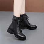 Ankle Boots Women Winter New Wool Warm Non-slip Ladies' Boots Large Size 41 42 43 Winter Snow Boots Platform Shoes