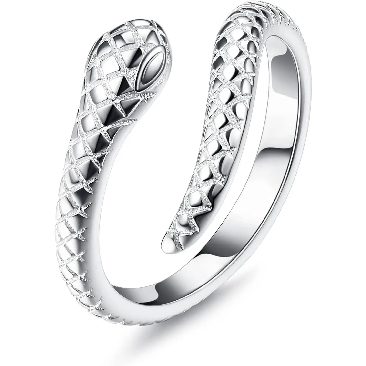 Fansilver S925 Sterling Silver Toe Rings for Women Adjustable White Gold Plated Flower Summer Beach Open Toe Rings Foot Jewelry