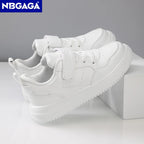 Children Sneaker Boys Casual Shoes Black Leather Flat Student Walking Shoes Non-slip Girl Lightweight Sports Tennis Footwear