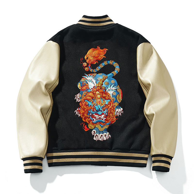 Men's Chinese-style Heavy-duty Embroidered Jacket