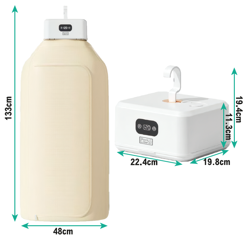 Máquina de secar roupa elétrica