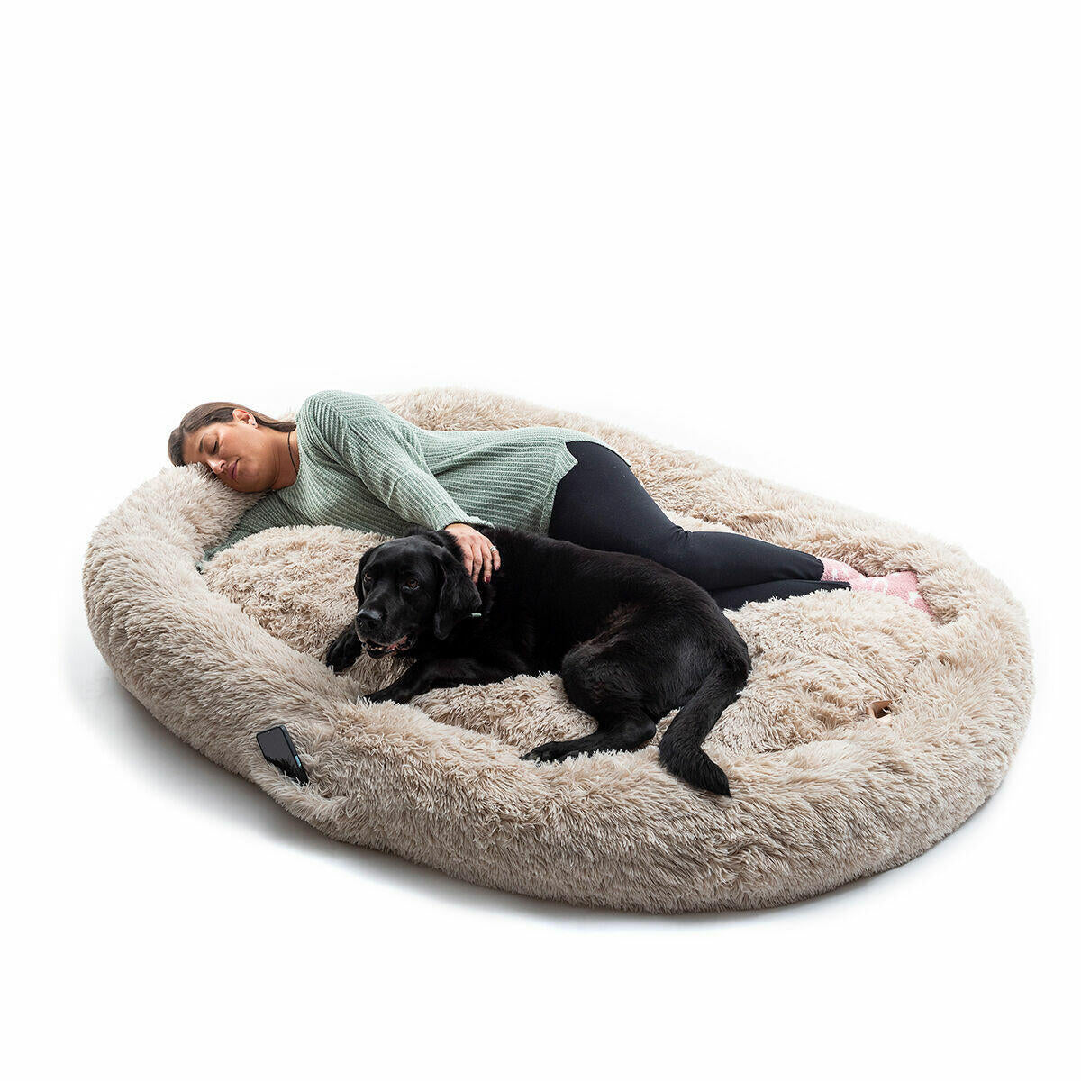 Cama para Cães Humanos | Cama para Cães Humanos XXL InnovaGoods Bege