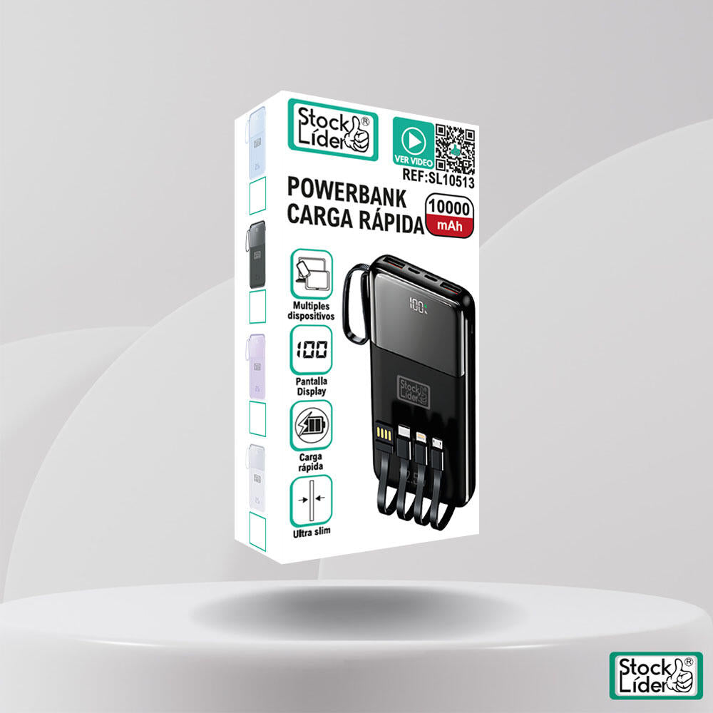 Powerbank de carregamento rápido